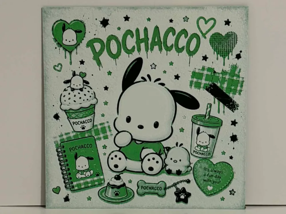 Pochacco Hueforge Pochacco Hueforge