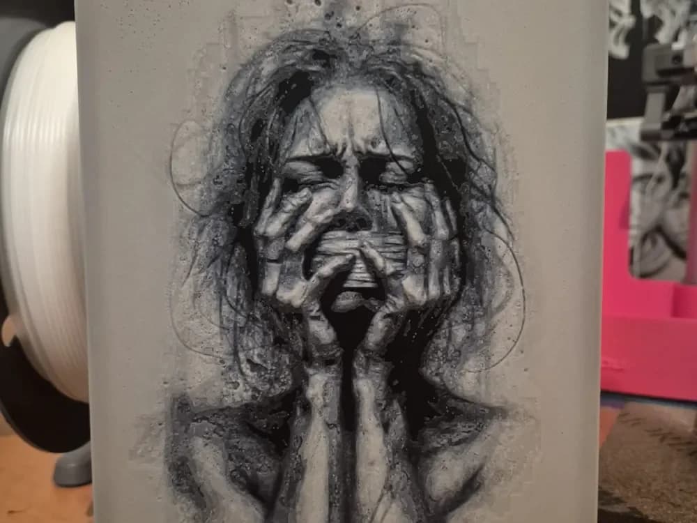 anxiety hueforge by Buntsta HueForge model: anxiety hueforge by Buntsta