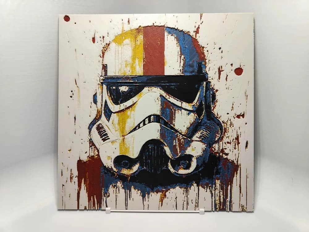 Stormtrooper - Hueforge by BeaN HueForge model: Stormtrooper - Hueforge by BeaN
