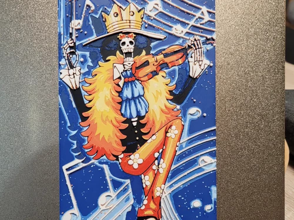 Brook - One Piece HF_CM_133x235 by Vincent111 HueForge model: Brook - One Piece HF_CM_133x235 by Vincent111