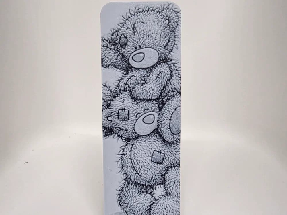 Tatty Teddy Bookmark by Morganja HueForge model: Tatty Teddy Bookmark by Morganja