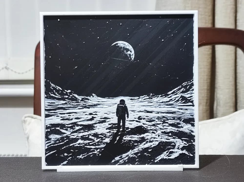 Ground Control To Major Tom - HueForge 2 Color Ground Control To Major Tom - HueForge 2 Color