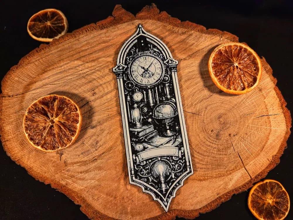 Astral Nocturne bookmark by EternalDesigns3D HueForge model: Astral Nocturne bookmark by EternalDesigns3D