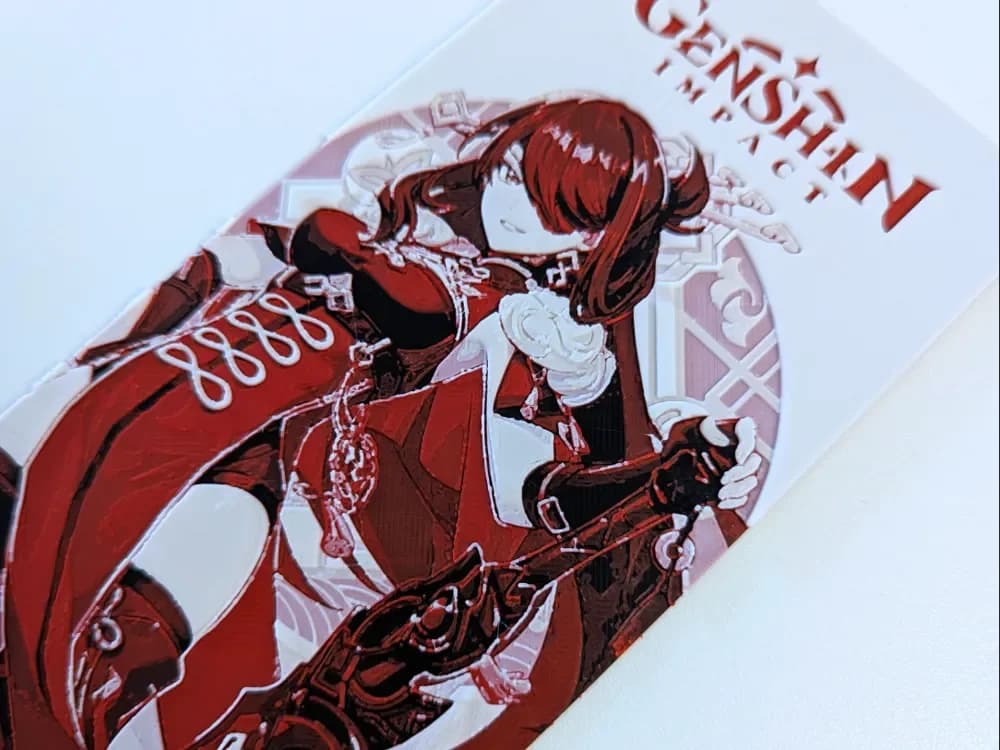 Beidou Charactercard Genshin Impact HueForge by JP_Creations HueForge model: Beidou Charactercard Genshin Impact HueForge by JP_Creations