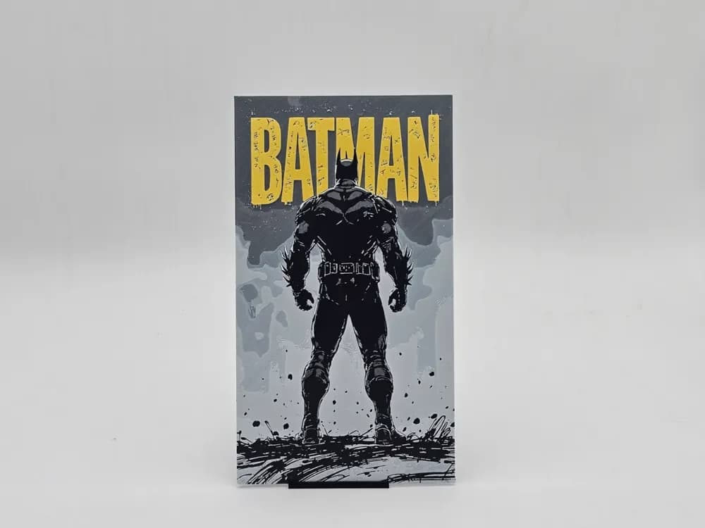 Batman no cape Poster Hueforge by Loki HueForge model: Batman no cape Poster Hueforge by Loki