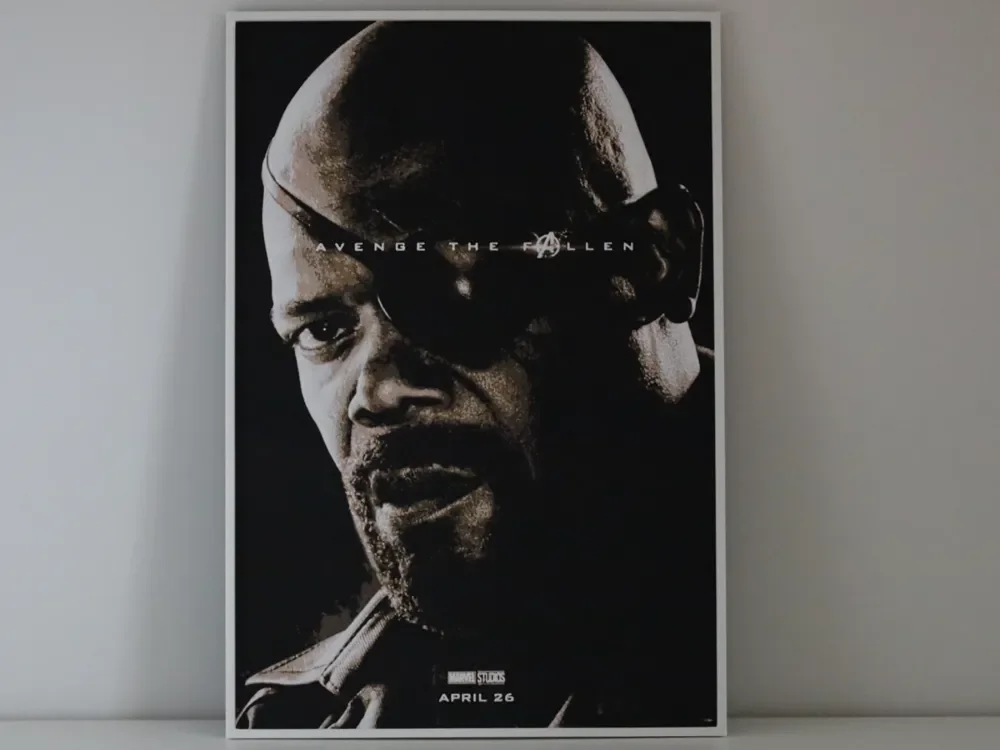 Marvel Avengers Endgame Nick Fury Hueforge by RIVY3Dprint HueForge model: Marvel Avengers Endgame Nick Fury Hueforge by RIVY3Dprint