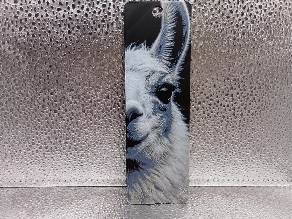 Llama Bookmark – Hueforge by Borishotch Industries HueForge model: Llama Bookmark – Hueforge by Borishotch Industries