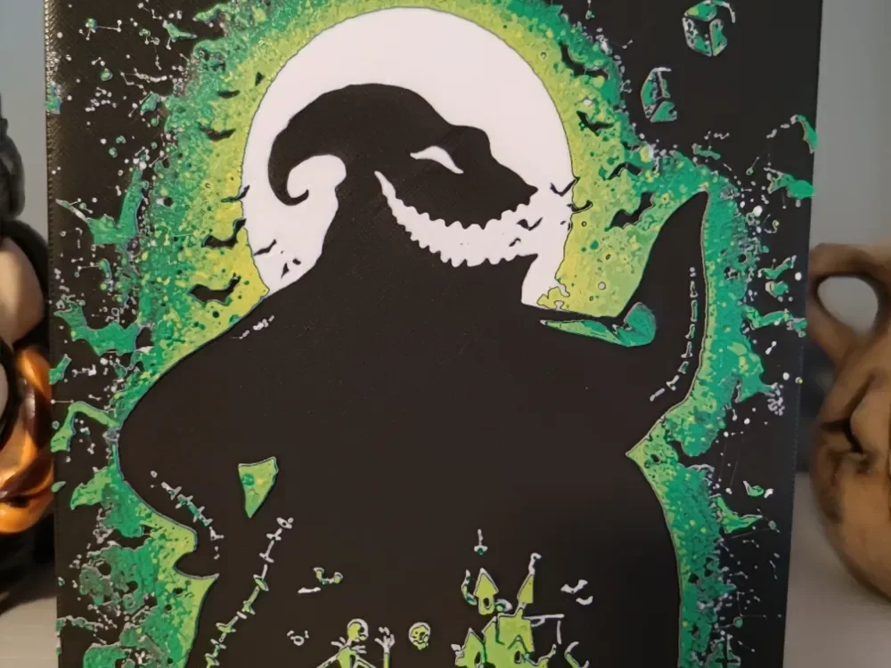 Hueforge Boogeyman nightmare before Christmas Hueforge Boogeyman nightmare before Christmas