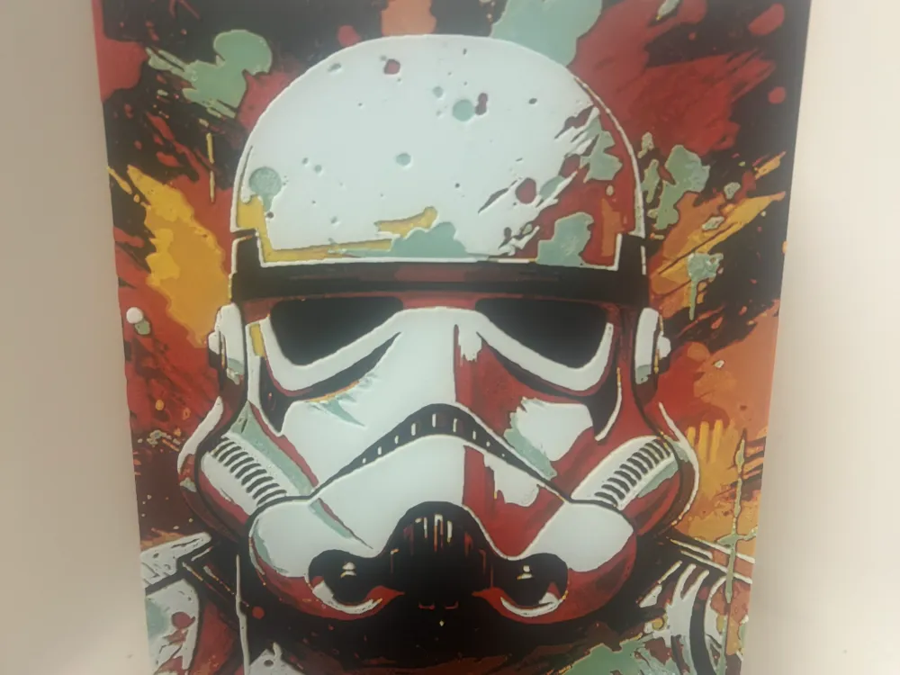 Stormtrooper Hueforge by Morganja HueForge model: Stormtrooper Hueforge by Morganja