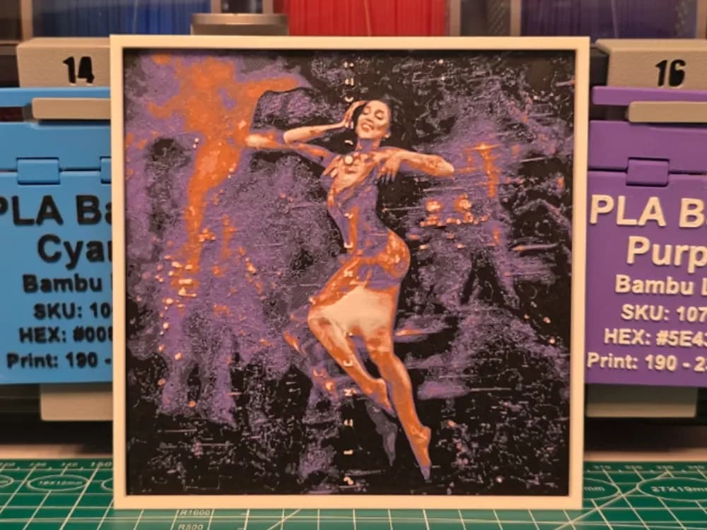 Doja Cat "Planet Her" Album - Hueforge Art