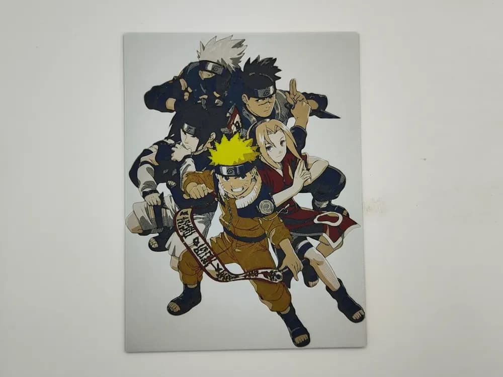 Naruto team 2 hueforge by Altf4-Formation HueForge model: Naruto team 2 hueforge by Altf4-Formation