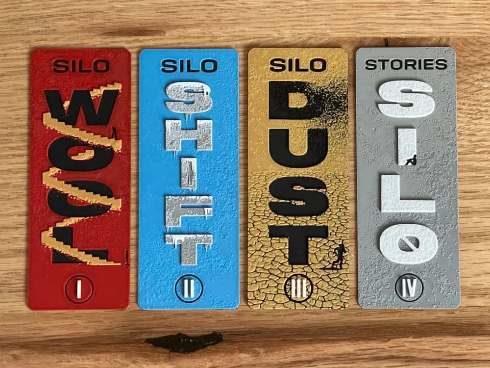 Silo Hueforge Bookmark Set Silo Hueforge Bookmark Set