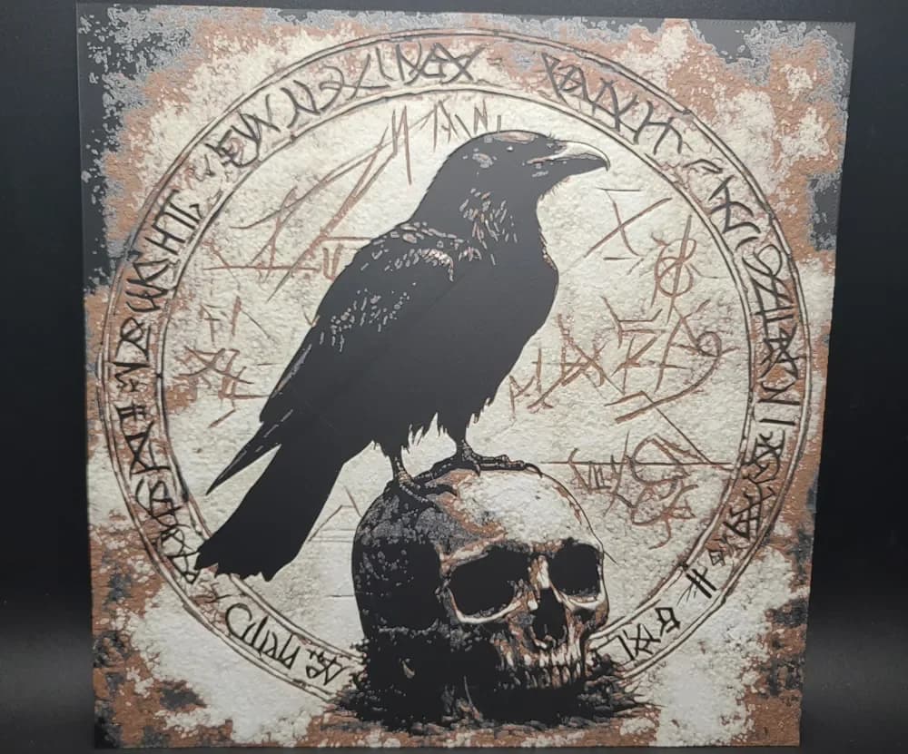 Odin's Raven Hueforge by the_bearded_jedi HueForge model: Odin's Raven Hueforge by the_bearded_jedi
