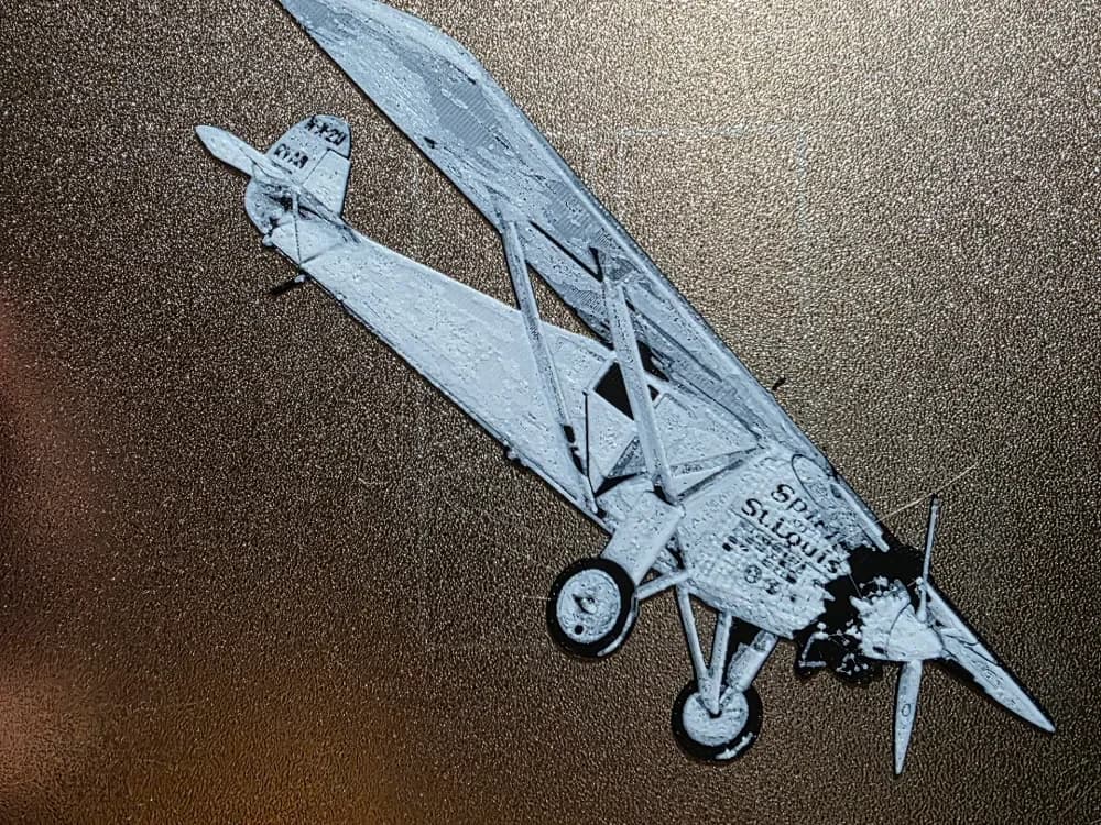 Spirit of St Louis Hueforge 2 color AMS not needed Spirit of St Louis Hueforge 2 color AMS not needed