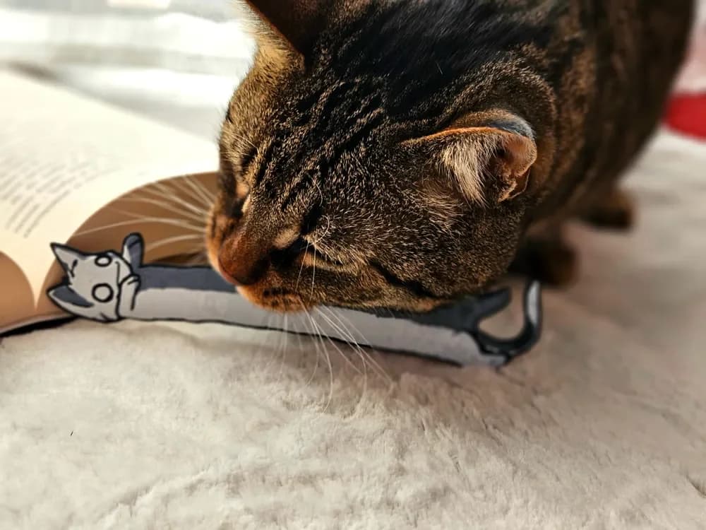 Zombie Cat - Bookmark by C3D HueForge model: Zombie Cat - Bookmark by C3D