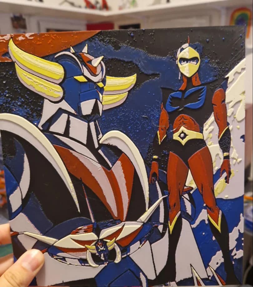 Goldorak & Actarus Hueforge Goldorak & Actarus Hueforge