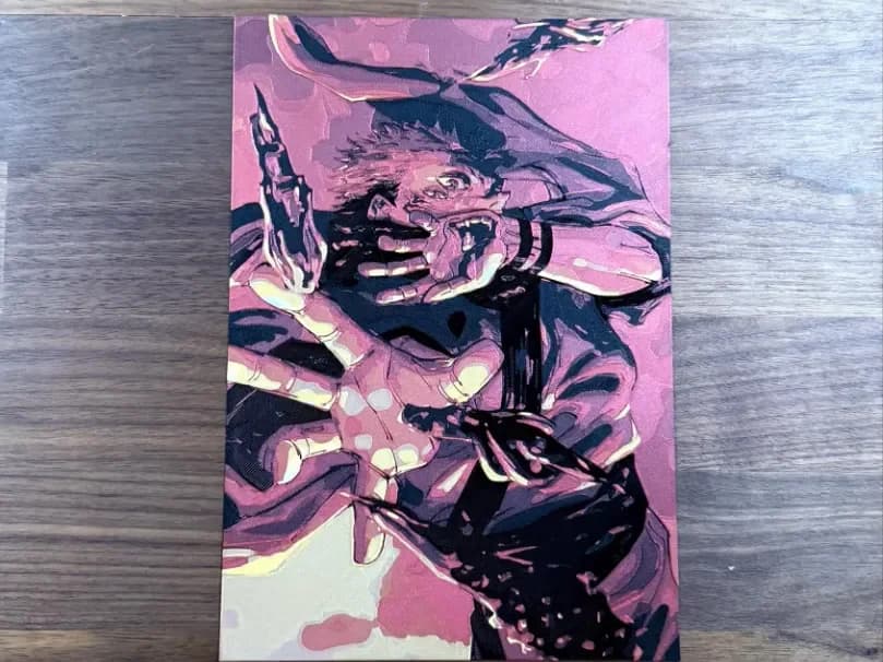 Jujutsu Kaisen - Sakuna by Pretty Okay Prints HueForge model: Jujutsu Kaisen - Sakuna by Pretty Okay Prints