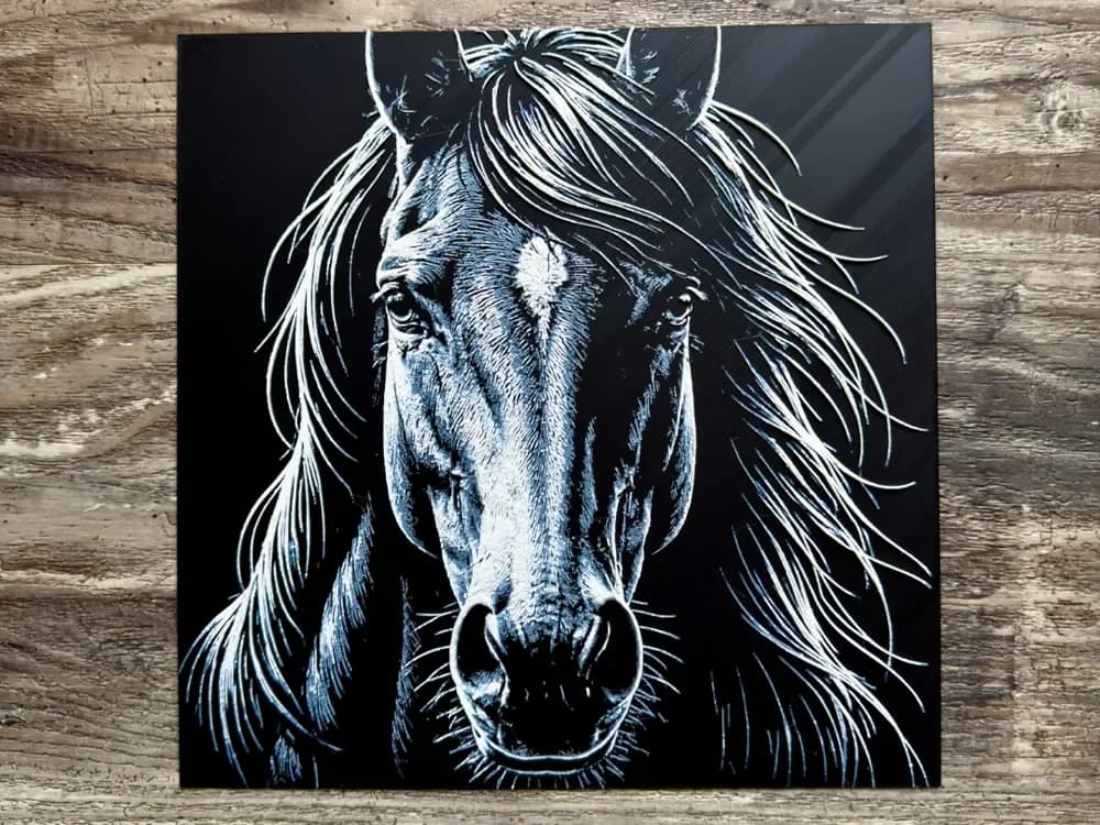 Horse HueFroge Wildlife Series by novy HueForge model: Horse HueFroge Wildlife Series by novy