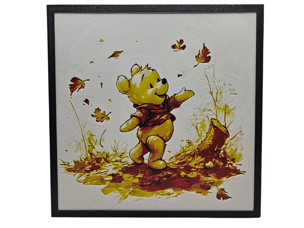 Winnie The Pooh by BusyKikiBee HueForge model: Winnie The Pooh by BusyKikiBee