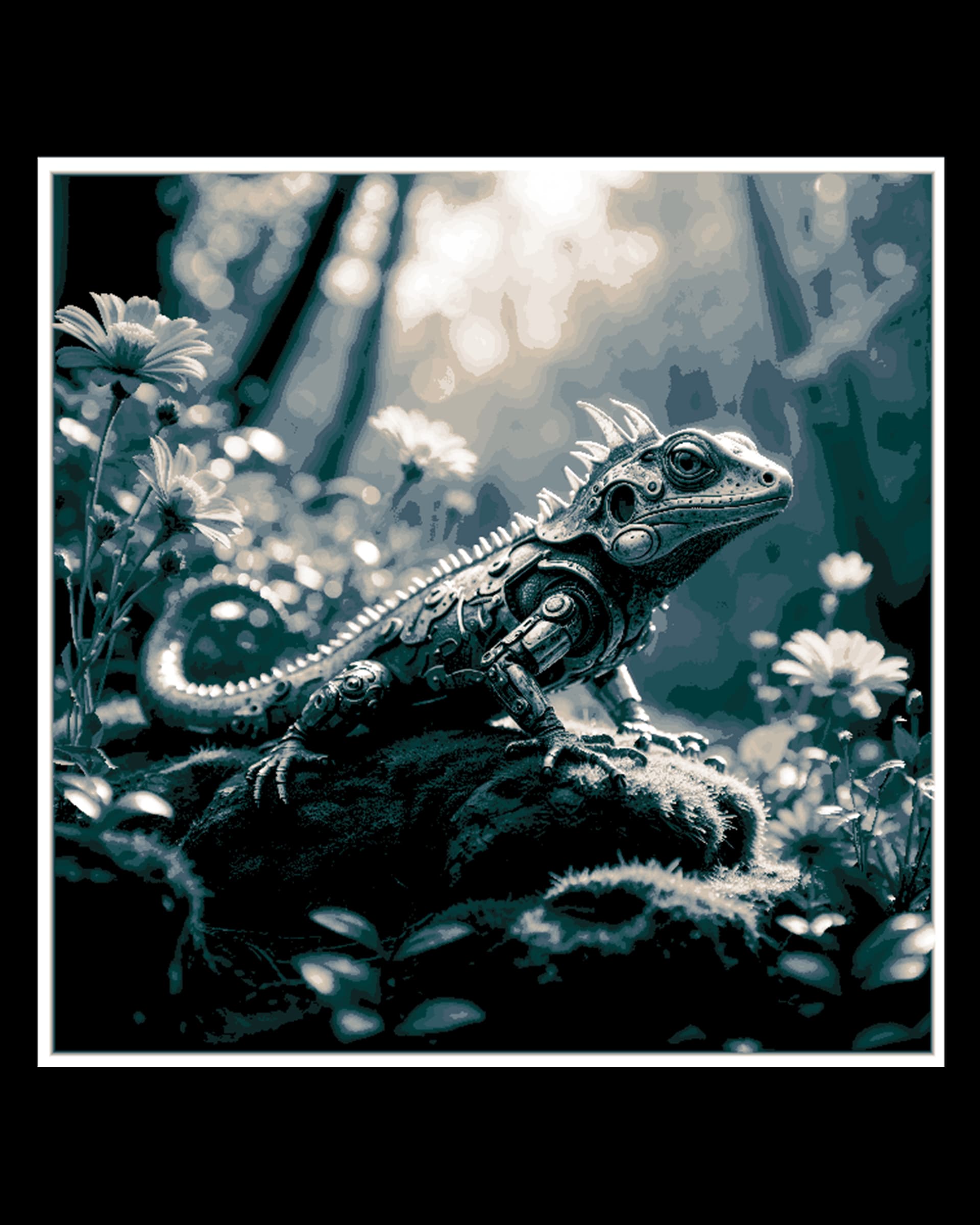 The New World Lizard - Steampunk Mechanical in the Natural Surroundings - Hueforge art by BooneCo3d HueForge model: The New World Lizard - Steampunk Mechanical in the Natural Surroundings - Hueforge art by BooneCo3d