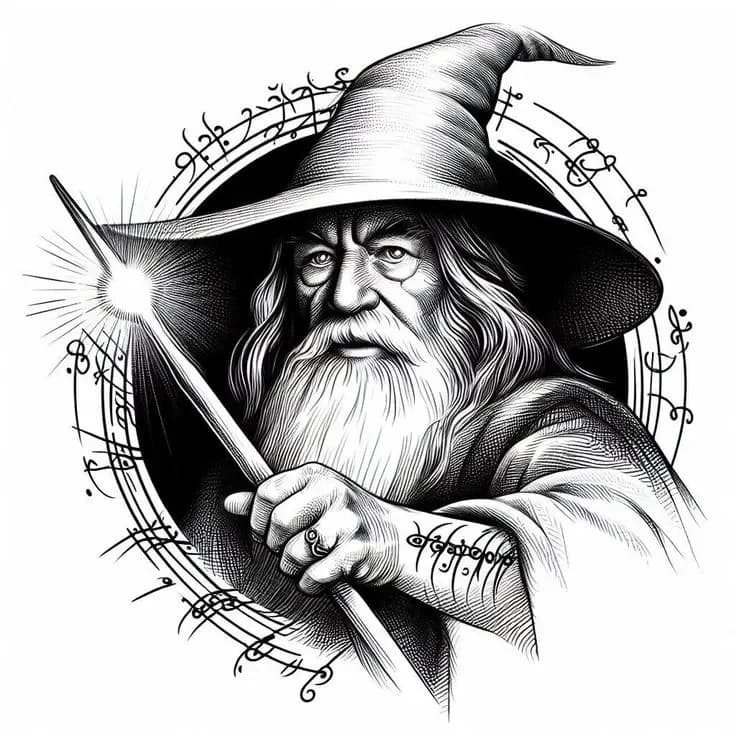 Gandalf hueforge by leshowpatate HueForge model: Gandalf hueforge by leshowpatate