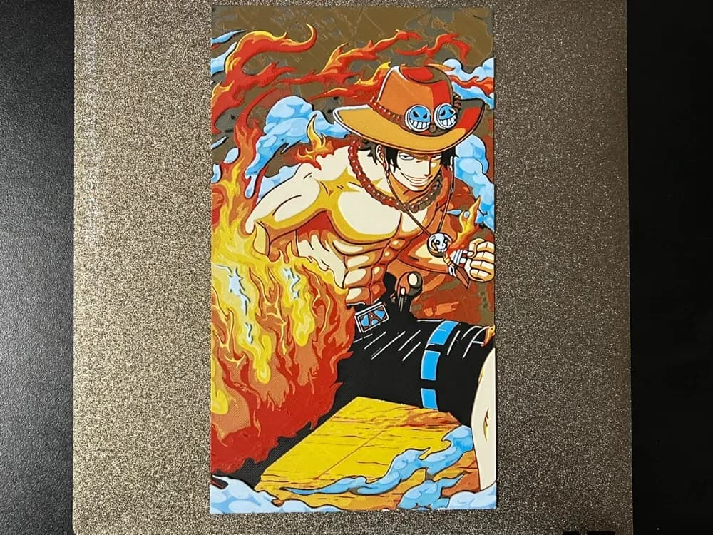 One Piece Ace Hueforge by FantasyZ HueForge model: One Piece Ace Hueforge by FantasyZ