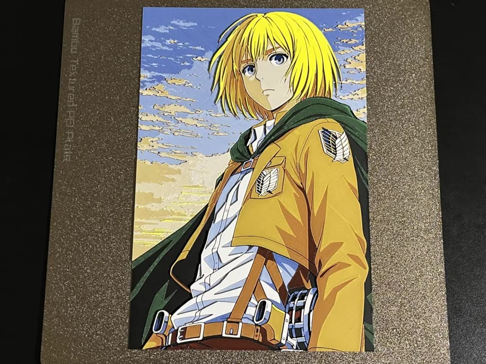 Armin Attack on Titan Hueforge by FantasyZ HueForge model: Armin Attack on Titan Hueforge by FantasyZ