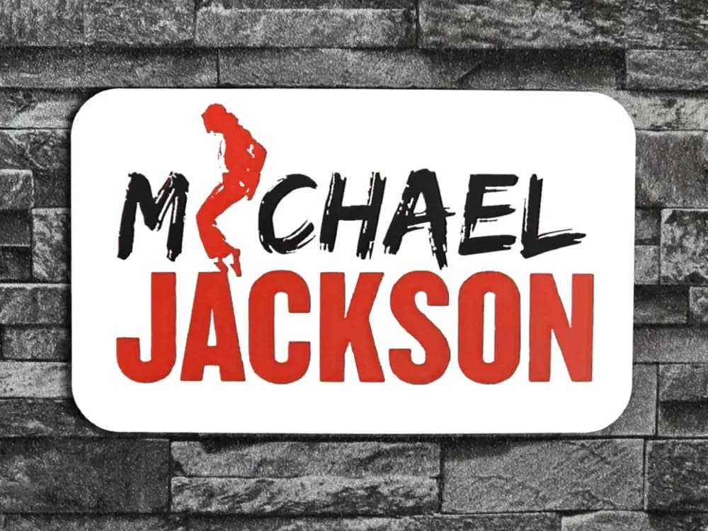 Hueforge Michael Jackson Red 3 colors by StefBull85 HueForge model: Hueforge Michael Jackson Red 3 colors by StefBull85