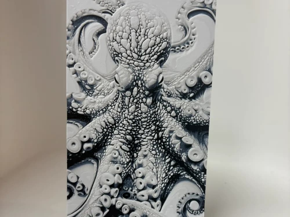 Octopus hueforge by Morganja HueForge model: Octopus hueforge by Morganja