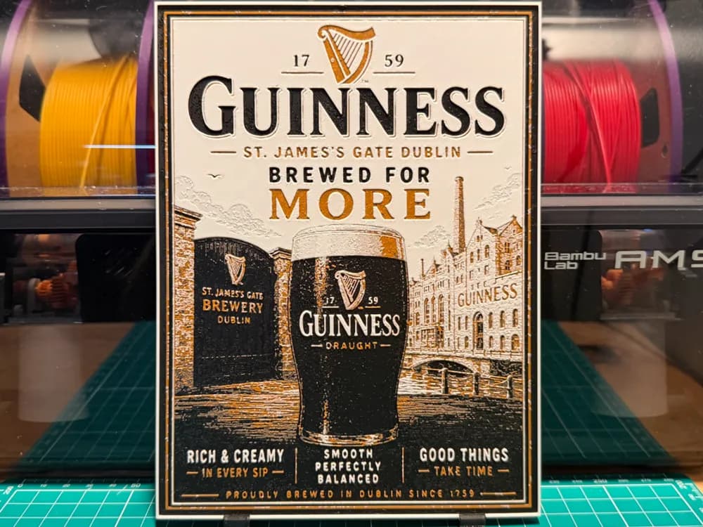 Guinness Poster - St. James Gate Guinness Poster - St. James Gate