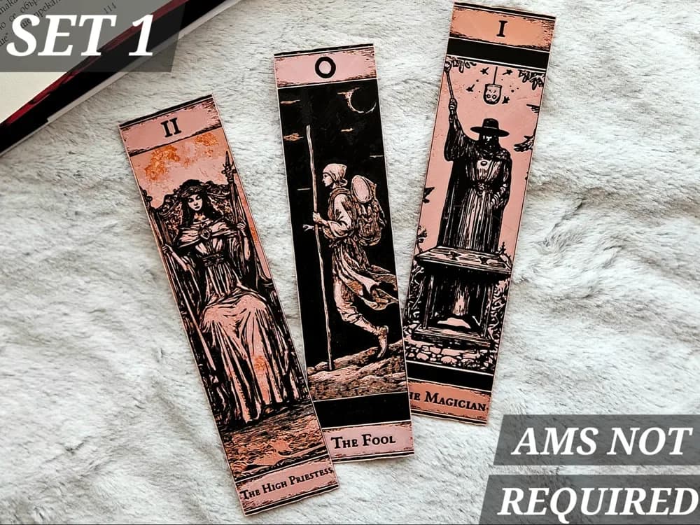 Tarot Bookmarks - (Set 1 Major Arcana) by C3D HueForge model: Tarot Bookmarks - (Set 1 Major Arcana) by C3D