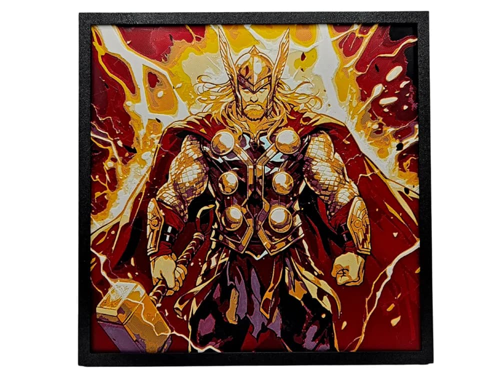 Thor by BusyKikiBee HueForge model: Thor by BusyKikiBee
