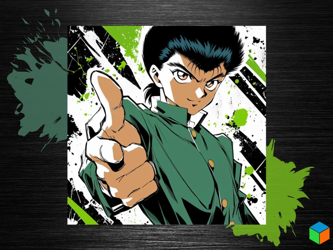 💚✨ FREE DROP — YuYu Hakusho! ✨💚 by 3D Prints By Vic HueForge model: 💚✨ FREE DROP — YuYu Hakusho! ✨💚 by 3D Prints By Vic
