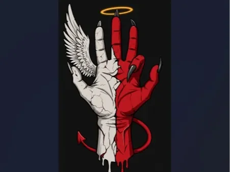 Hueforge - Angel vs Devil