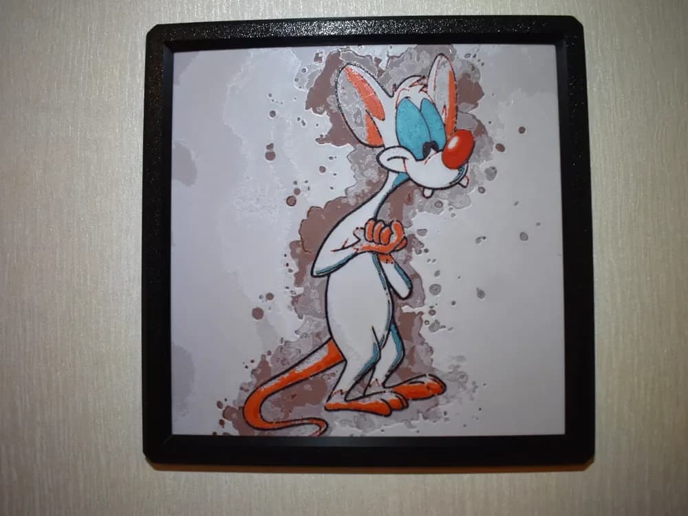 Pinky Hueforge by Chris B HueForge model: Pinky Hueforge by Chris B