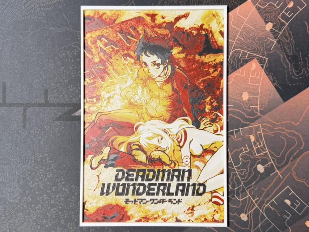 Deadman Wonderland - HueForge by ZorPrime7 HueForge model: Deadman Wonderland - HueForge by ZorPrime7
