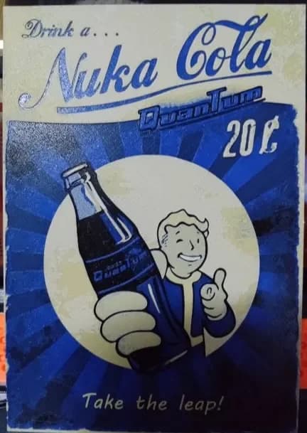 HueForge model: Nuka Cola QuanTum II (HueForge) by Asgar3D