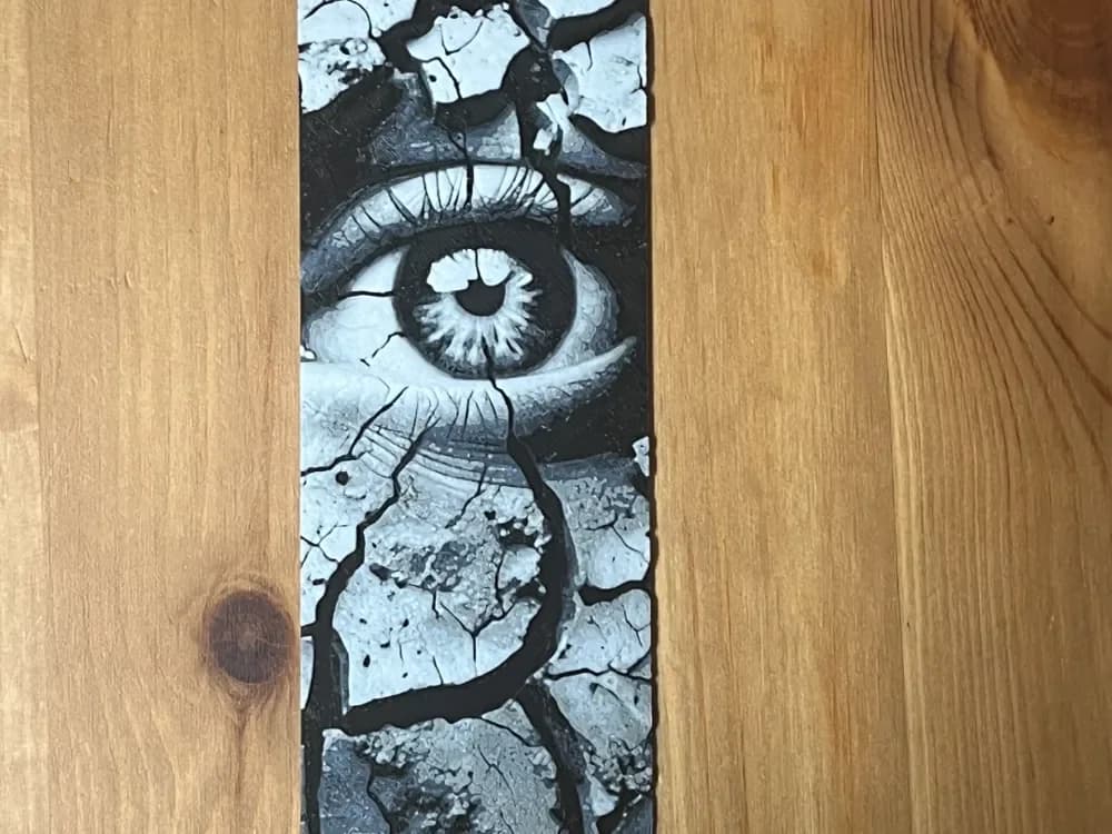 eye bookmark by Morganja HueForge model: eye bookmark by Morganja