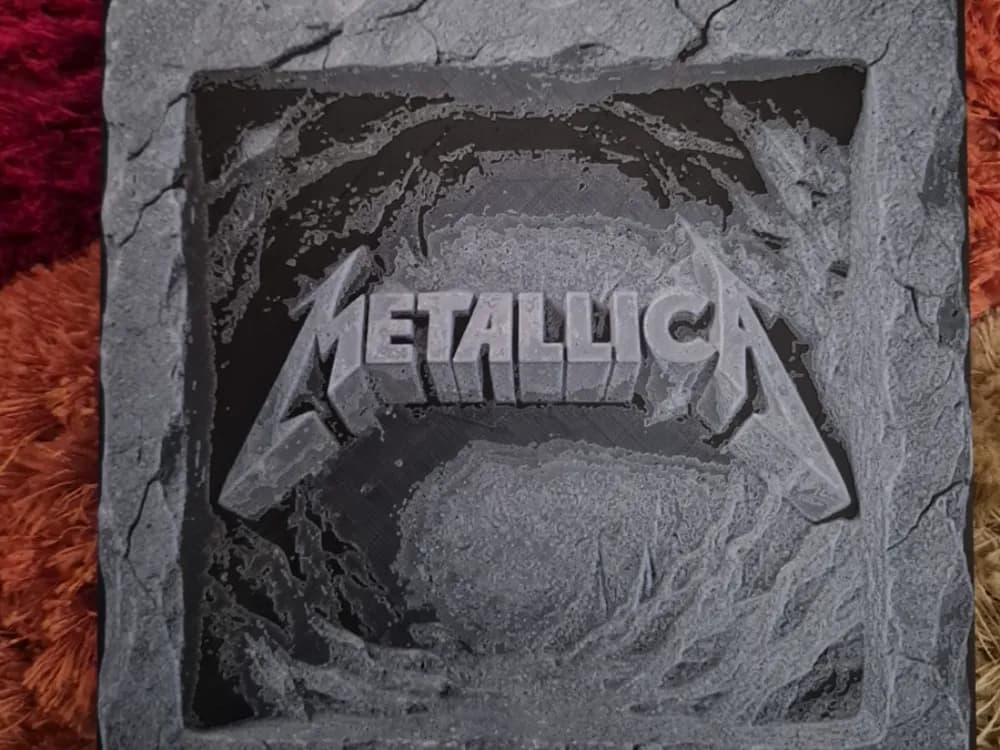 metallica slate hueforge by Buntsta HueForge model: metallica slate hueforge by Buntsta