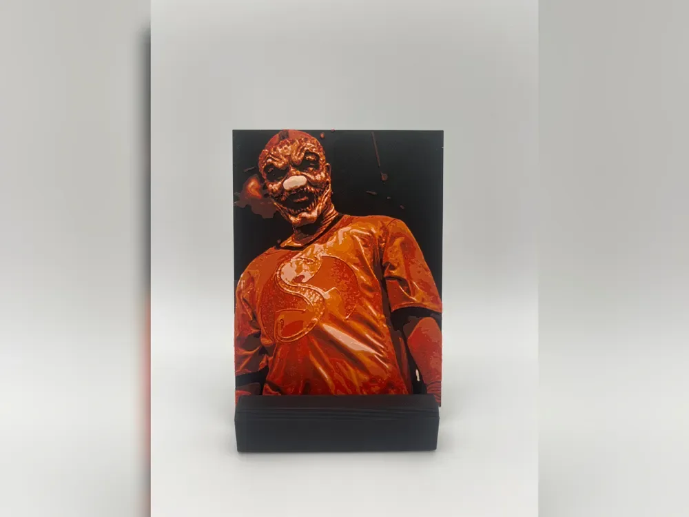 Tech N9ne On Stage HueForge Print by Thadius HueForge model: Tech N9ne On Stage HueForge Print by Thadius