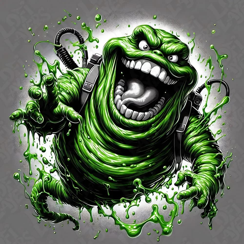 Slimer Hueforge by LoFi Layers HueForge model: Slimer Hueforge by LoFi Layers