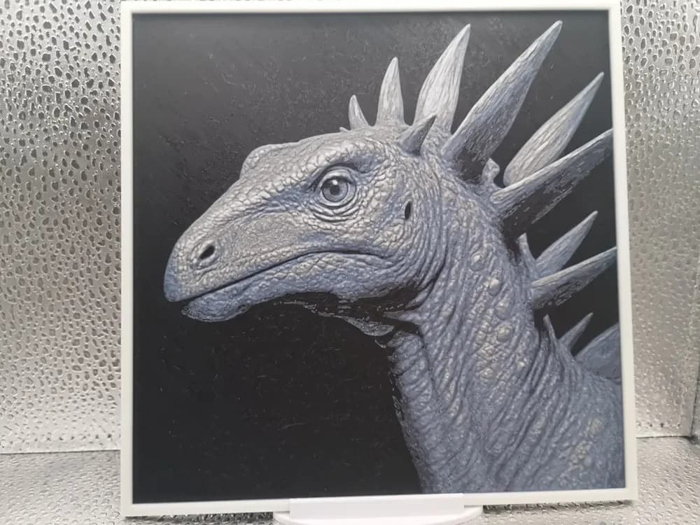 Kentrosaurus hueforge by Borishotch Industries HueForge model: Kentrosaurus hueforge by Borishotch Industries