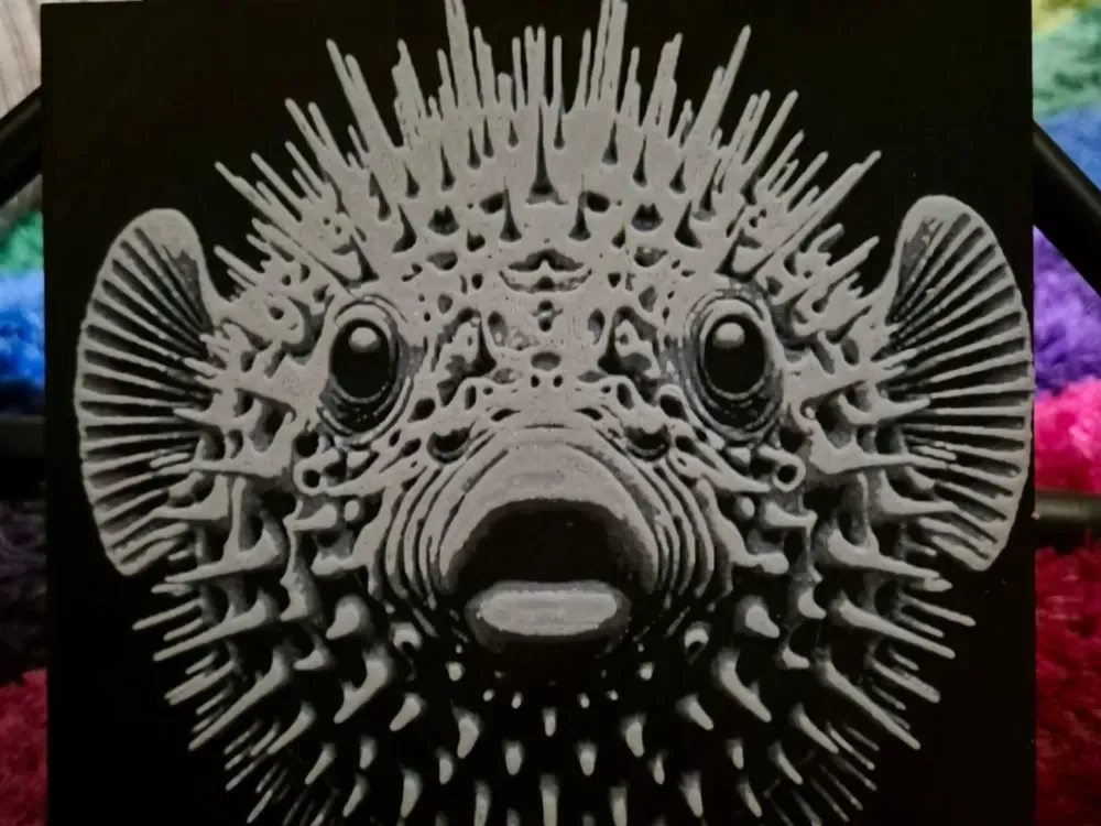 puffer 2 hueforge by Buntsta HueForge model: puffer 2 hueforge by Buntsta