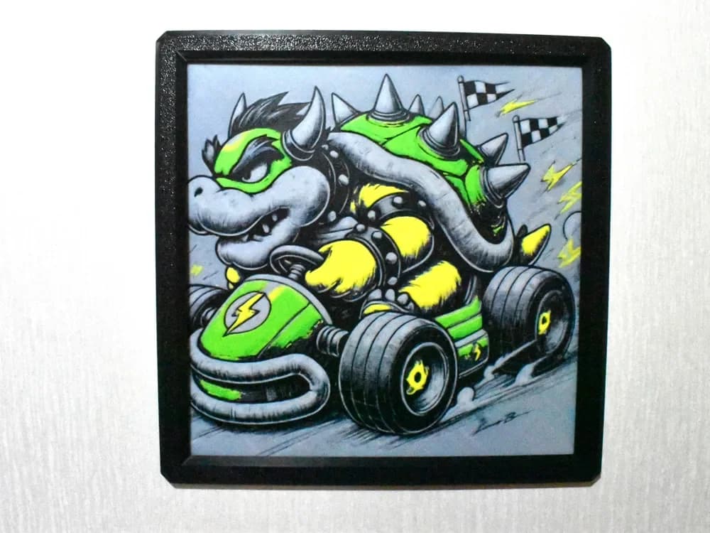 Bowser Hueforge by Chris B HueForge model: Bowser Hueforge by Chris B