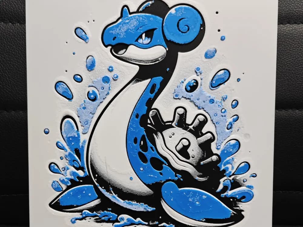 Lapras by TheHueforgeLady HueForge model: Lapras by TheHueforgeLady