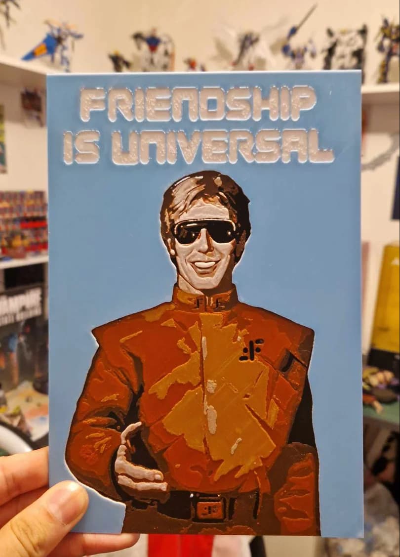 V: The Final Battle Hueforge by Dakiren HueForge model: V: The Final Battle Hueforge by Dakiren