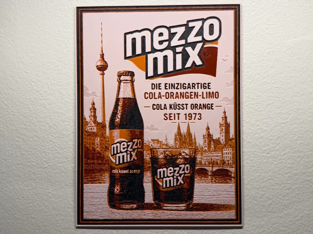 Mezzo Mix Poster Style HueForge Mezzo Mix Poster Style HueForge