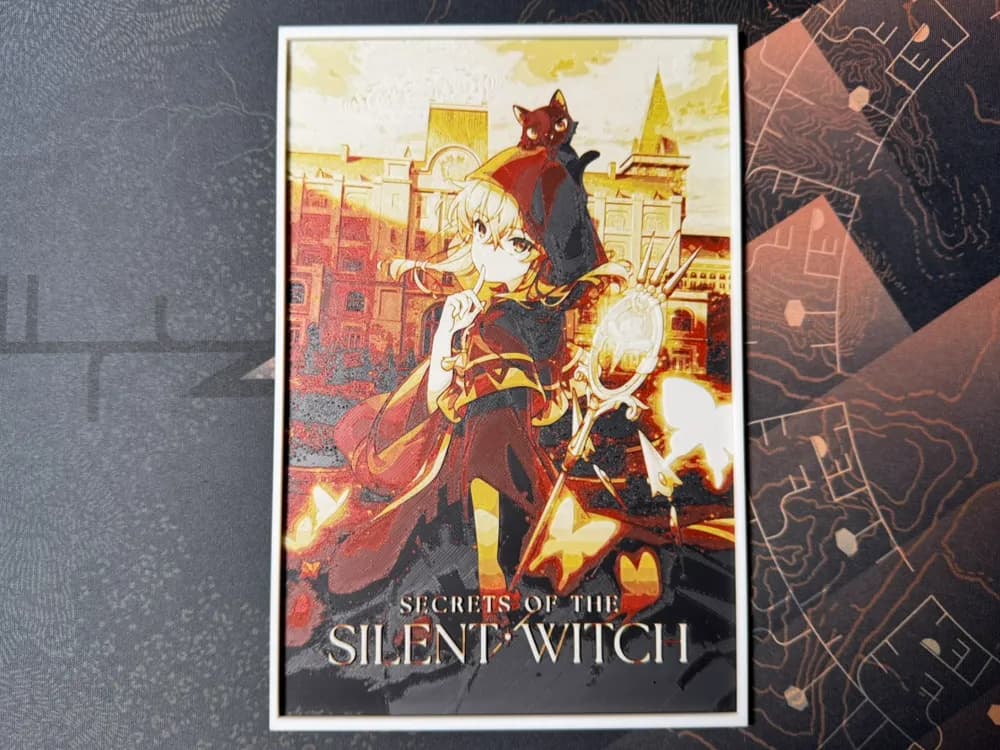 Secrets of the Silent Witch - HueForge by ZorPrime7 HueForge model: Secrets of the Silent Witch - HueForge by ZorPrime7