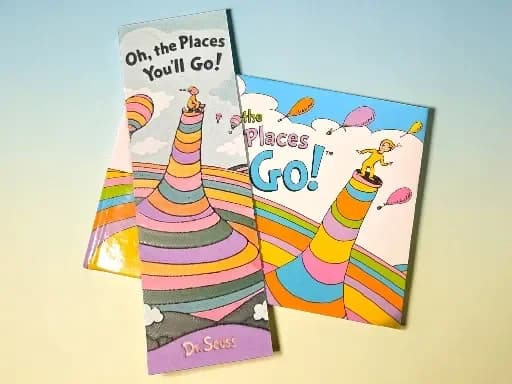 Oh the Places you'll Go Dr.Suess Hueforge Bookmark by MythicHue's HueForge model: Oh the Places you'll Go Dr.Suess Hueforge Bookmark by MythicHue's