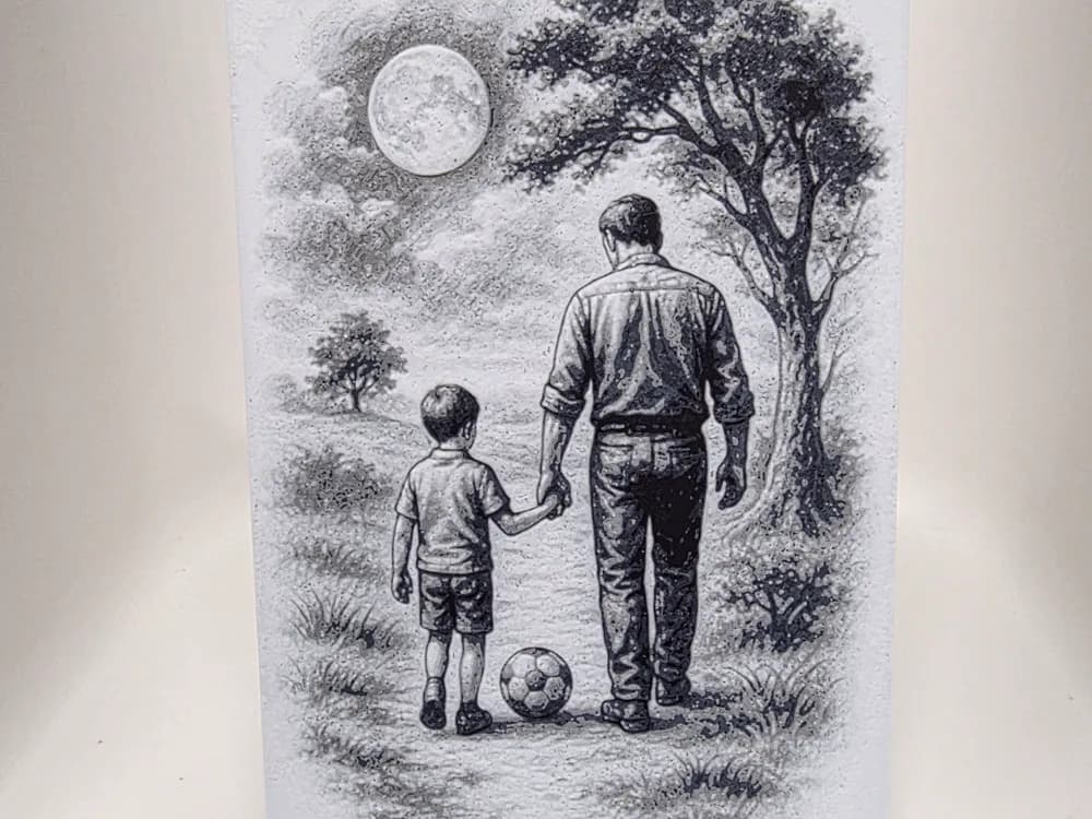 Dad And Son Hueforge Dad And Son Hueforge